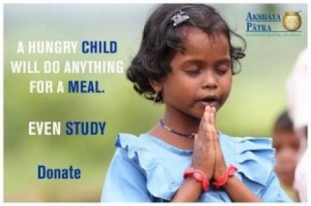 Feed the needy children 