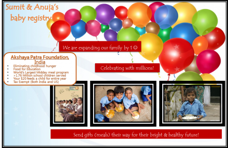 Celebrating our Lil +1 Sumit & Anuja