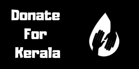 Donate For Kerala flood Relief  