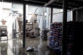 The trail of destruction in the FCI Godown