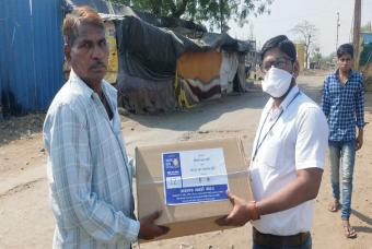 Each grocery kit consists of ration for 42 meals