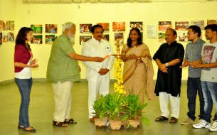 Lighting of the lamp to Inaugurate